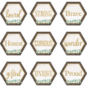 Eucalyptus Positive Words Mini Accents, Pack of 36 - TCR8476 | Teacher Created Resources | Accents