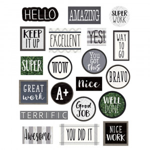 Modern Farmhouse Stickers, Pack of 120 - TCR8521 | Teacher Created Resources | Stickers