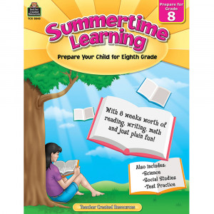 TCR8848 - Summertime Learning Gr 8 in Skill Builders