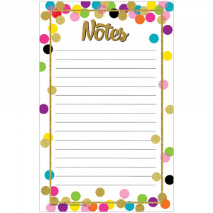 TCR8893 - Confetti Notepad in Note Pads
