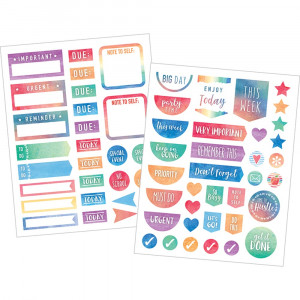 TCR8975 - Watercolor Stickers in Stickers