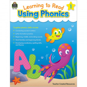 Learning to Read Using PHONICS, Book 1 (Level A) - TCR9101 | Teacher Created Resources | Leveled Readers
