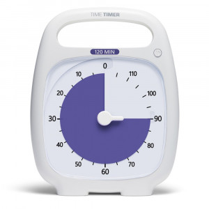 PLUS 120 Minute Timer, White - TTMTT120W | Time Timer Llc | Timers