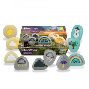 Weather Stones, Set of 10 - YUS1031 | Yellow Door Us Llc | Hands-On Activities