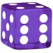 19mm Rounded Dice, Purple