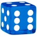 19mm Rounded Dice, Blue