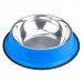 72oz. Blue Stainless Steel Dog Bowl