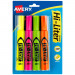 Hi-Liter Desk-Style Highlighters, Assorted Colors, Smear Safe, Nontoxic, 4 Highlighters - AVE24063 | Avery Products Corp | Highlighters