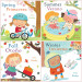 Seasons/Estaciones Bilingual English/Spanish Books, Set of 4 - CPYCPS | Childs Play Books | Books