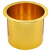 Vivid Gold Aluminum Drop In Cup Holder