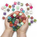 100+ Pack of Random D6 Polyhedral Dice in Multiple Colors