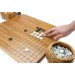 Bamboo Go Set with Reversible Board, Bowls, Stones