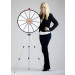 24 Inch White Dry Erase Prize Wheel with Stand By Midway Monsters