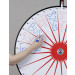 36" Custom Dry Erase White Prize Wheel w/Extension Base