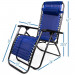 Zero Gravity Folding Lounge Chair, Black