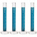 4-pack Glass Cylinders, 5mL