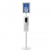 Hand Sanitizer Stand with sign holder - White