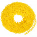 Yellow Plastic Safety Chain, 100 feet