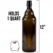 Amber Grolsch Bottle, 1000mL