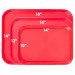 14x18 Cafeteria Tray, Red