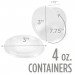 100-pack Condiment Dishes, 4 oz.