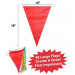 100 Foot Pennant Banner -- 48 Multicolor Weatherproof Flags