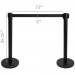 3-foot Stanchion with 6.25-foot Retractable Belt by Pudgy Pe
