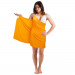 Backless Beach Dress Wrap, Orange