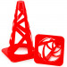 Red 9" Collapsible Sport Cones