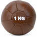 1 kg (2.2 lbs) Leather Medicine Ball