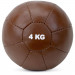 4 kg (8.8 lbs) Leather Medicine Ball