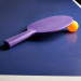 Plastic Table Tennis Paddle- Purple