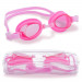 Kids Swim Goggles & Case, Pink