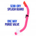 Junior Semi-Dry Diving & Snorkel Set, Pink