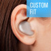 Molded Silicone Ear Plugs, 4-Pack with Case