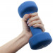 Pair of 7lb Royal Blue Neoprene Body Sculpting Hand Weights