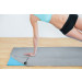 Blue Non-Slip Microfiber Hot Yoga Towel with Carry Bag
