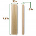 Constructables! Pine Wood Building Planks, 150pcs.
