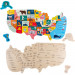 Fifty Nifty USA States Puzzle