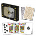 COPAG Plastic Playing Cards, Black/Gold, Bridge Size, Regular Index