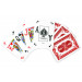 Bicycle Pro Poker Peek Index Playing Cards - Red