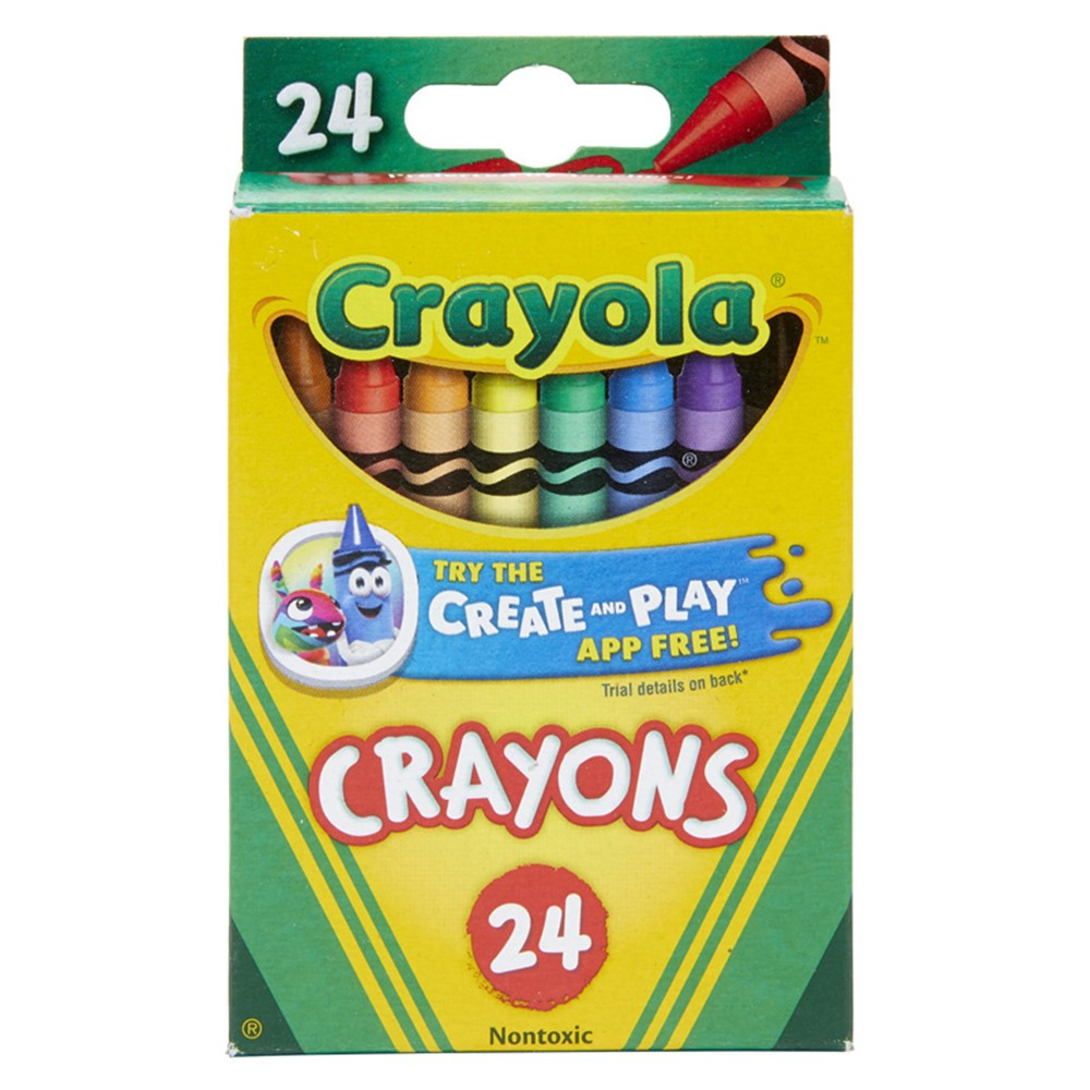30540 SARGENT ART CRAYONS 24 COUNT TUCK BOX - Factory Select