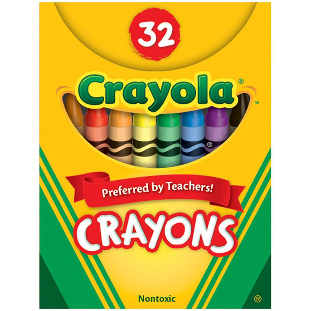 Crayola Crayons 32Ct Tuck Box - BIN520322 | Crayola Llc