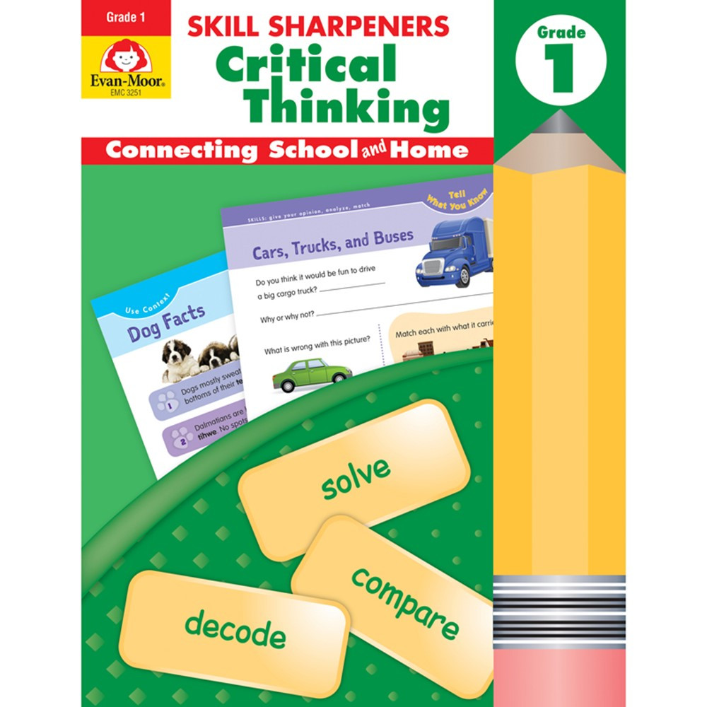 critical thinking books for 1st grade