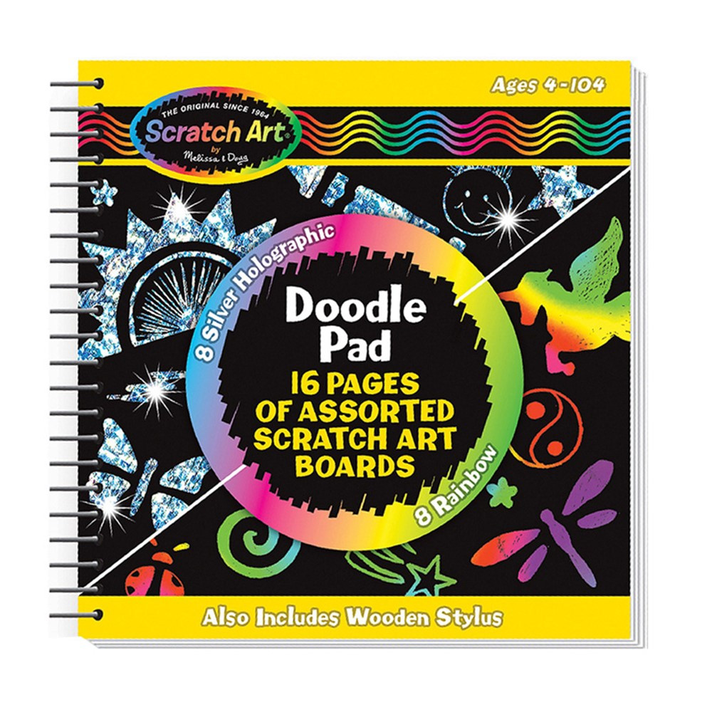 Scratch Art® Sketch Pad Book – Toys Mark