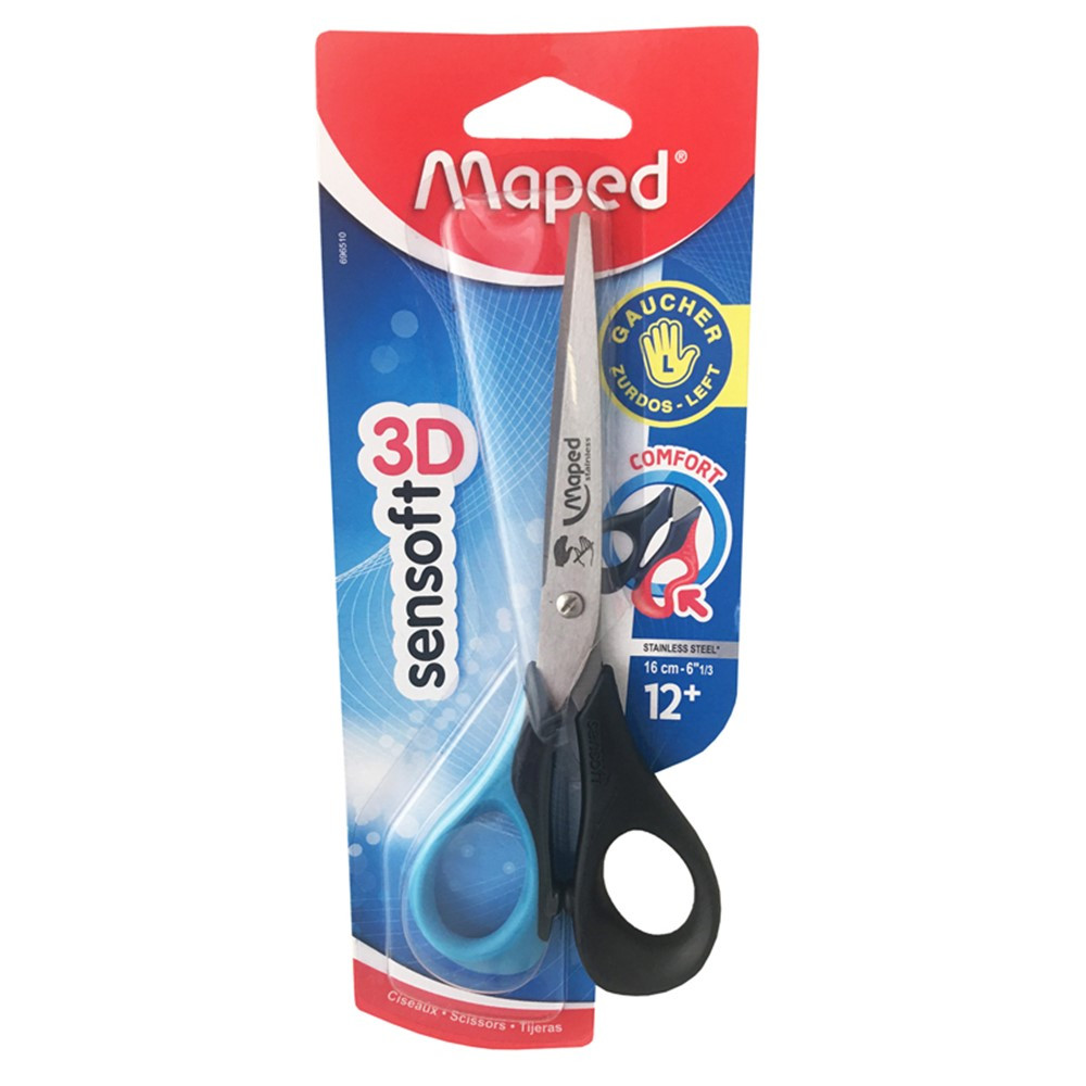Maped Essential 5 Kid Scissors, Blunt, Pack of 12