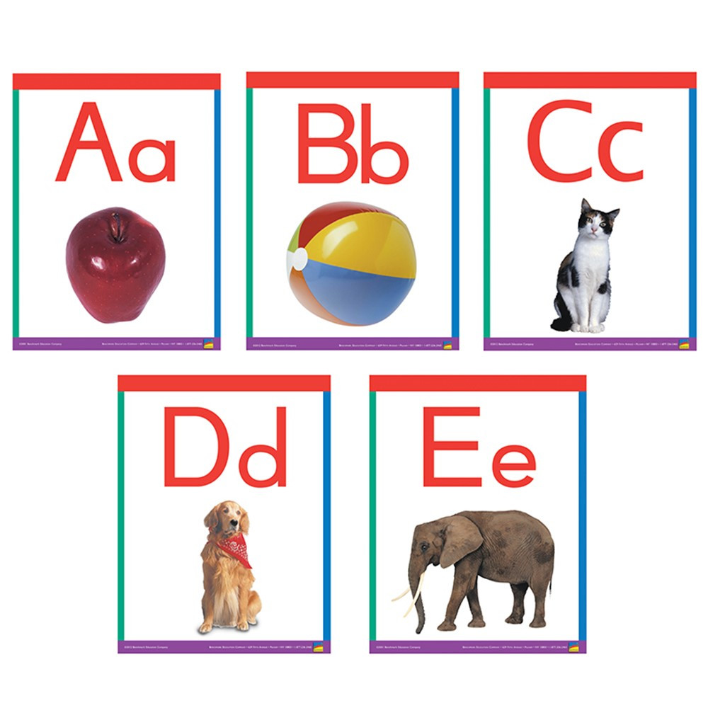 Alphabet Frieze Cards - NL-4640 | Newmark Learning | Letter Recognition
