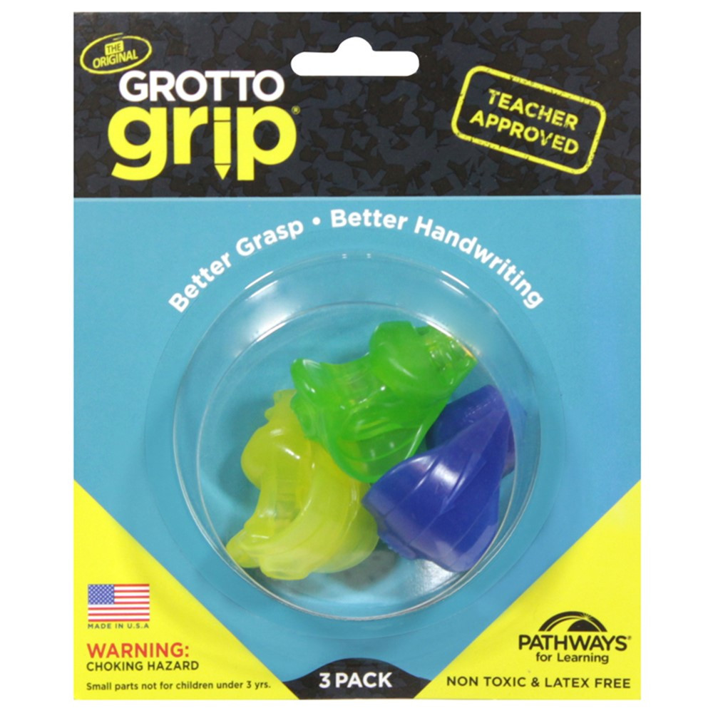Grotto Grip 3 Blister Pack - PFLGG03BP | Pathways For Learning | Pencils & Accessories