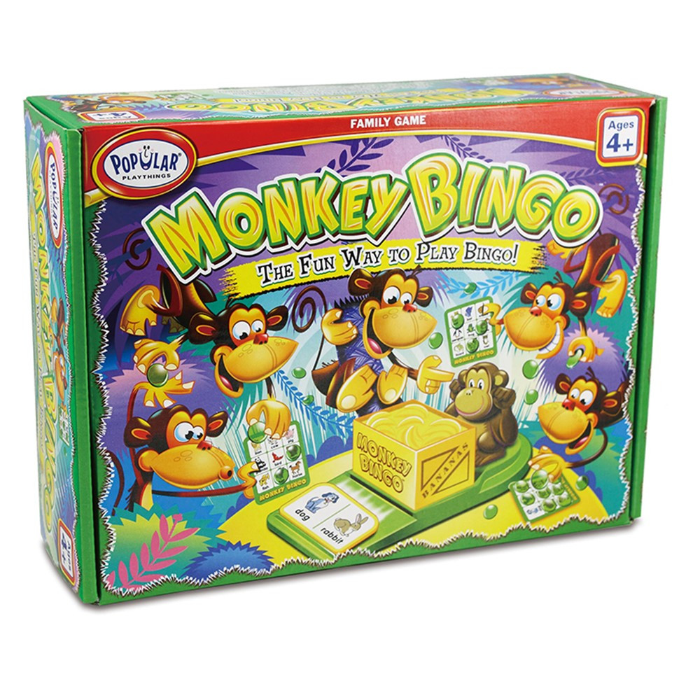 Monkey Bingo Game - PPY50501 | Popular Playthings | Bingo