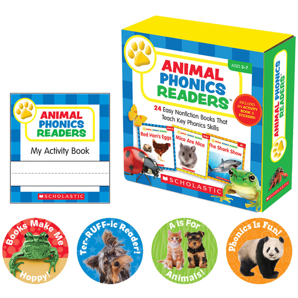 Animal Phonics Readers Parent Pack - SC-565112 | Scholastic 
